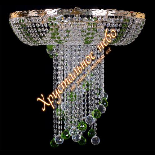 Анжелика камень шар-40 зеленый. Артикул 661608-2ц