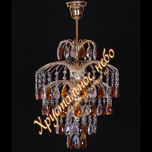 Брызги Шампанского с подвесом камень цветной. Артикул: 355403-ц